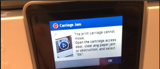 HP Officejet Pro 9015 carriage stuck on the right side - not a paper jam :  r/fixit